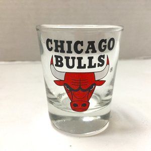 Chicago Bulls NBA shot glass